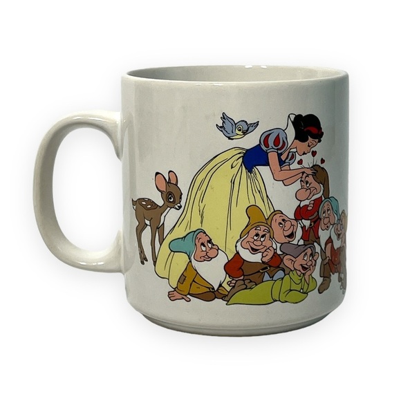 Vintage Walt Disney Mug Snow White and the‎ Seven Dwarfs Cup by Applause - Picture 2 of 8
